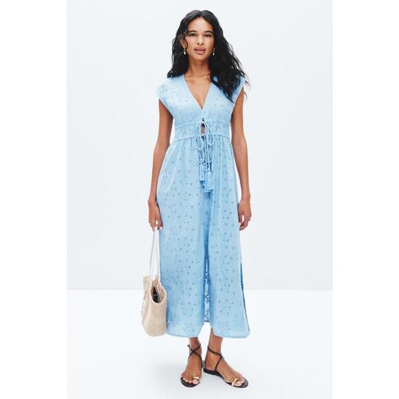 Dresses & Skirts - Sitano Blue Fontelina Cover Up Dress Size S As Is Condition